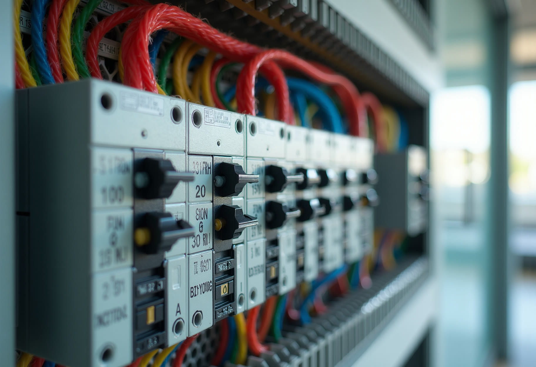 New labelled panel upgrade