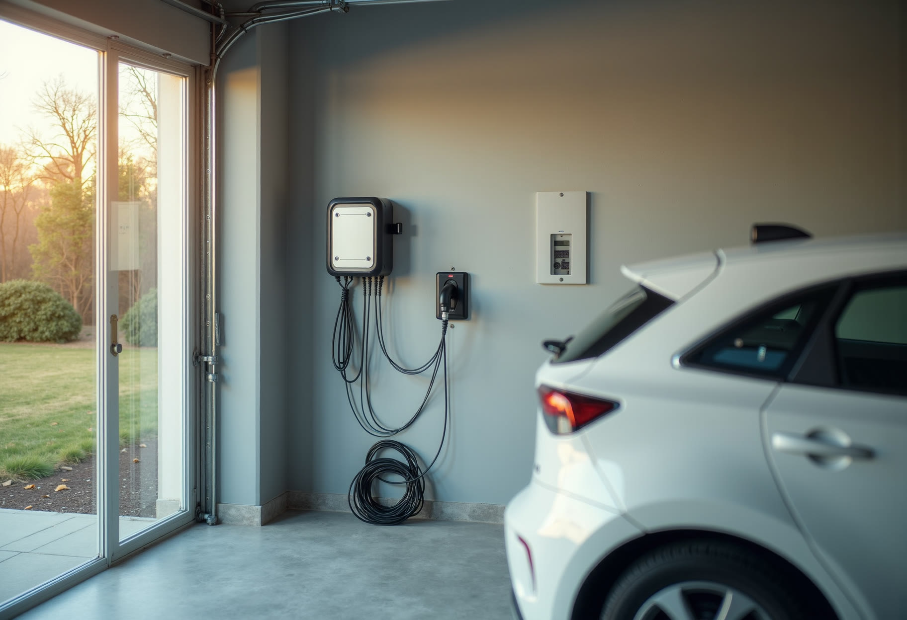 Level 2 EV charger install